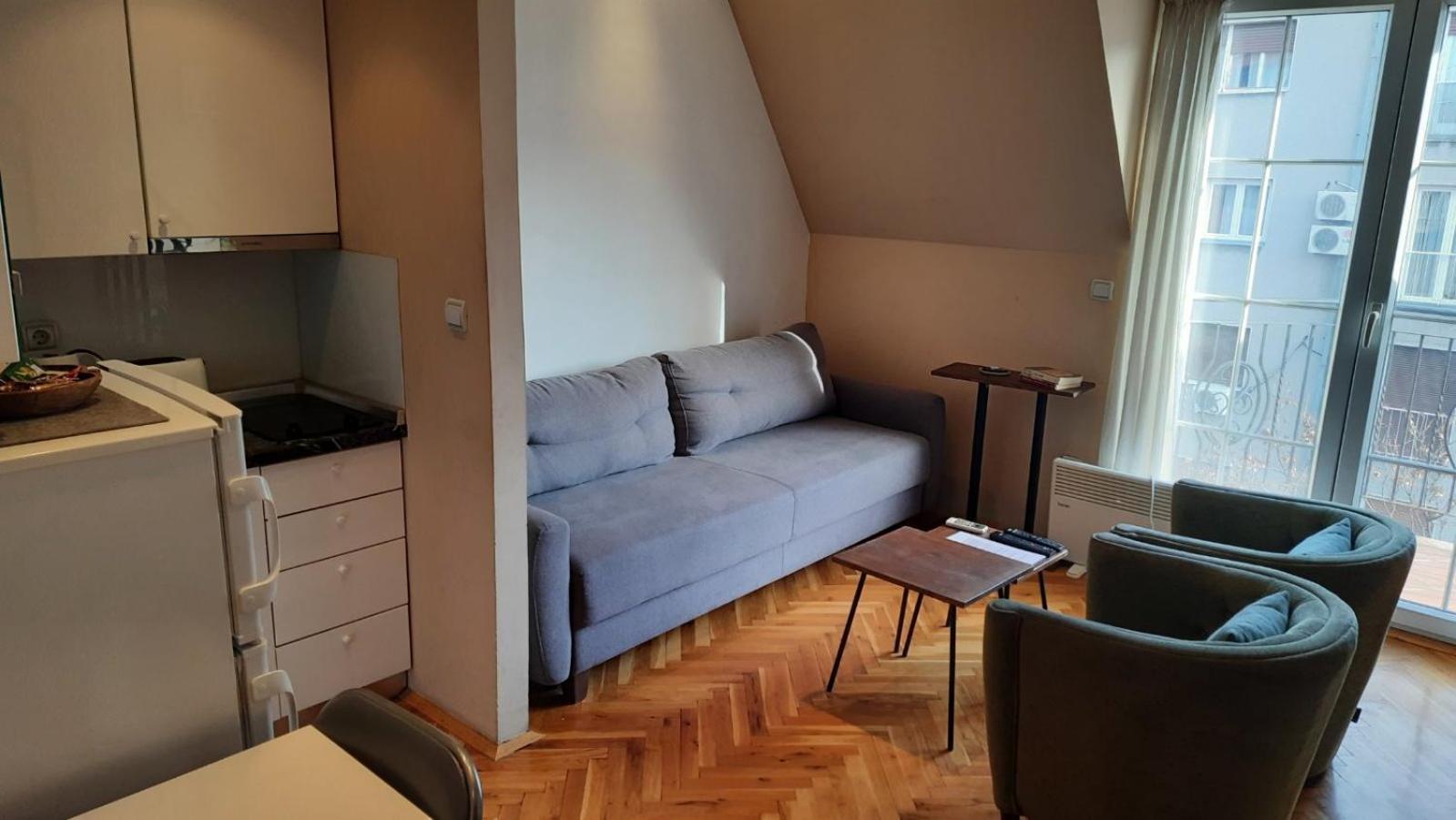 Duplex Studio Mansarda Belgrado Exterior foto